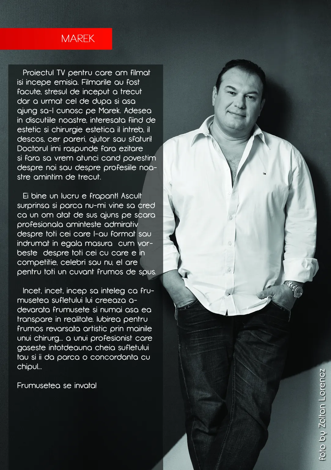 Marek Valcu — Doctor estetician